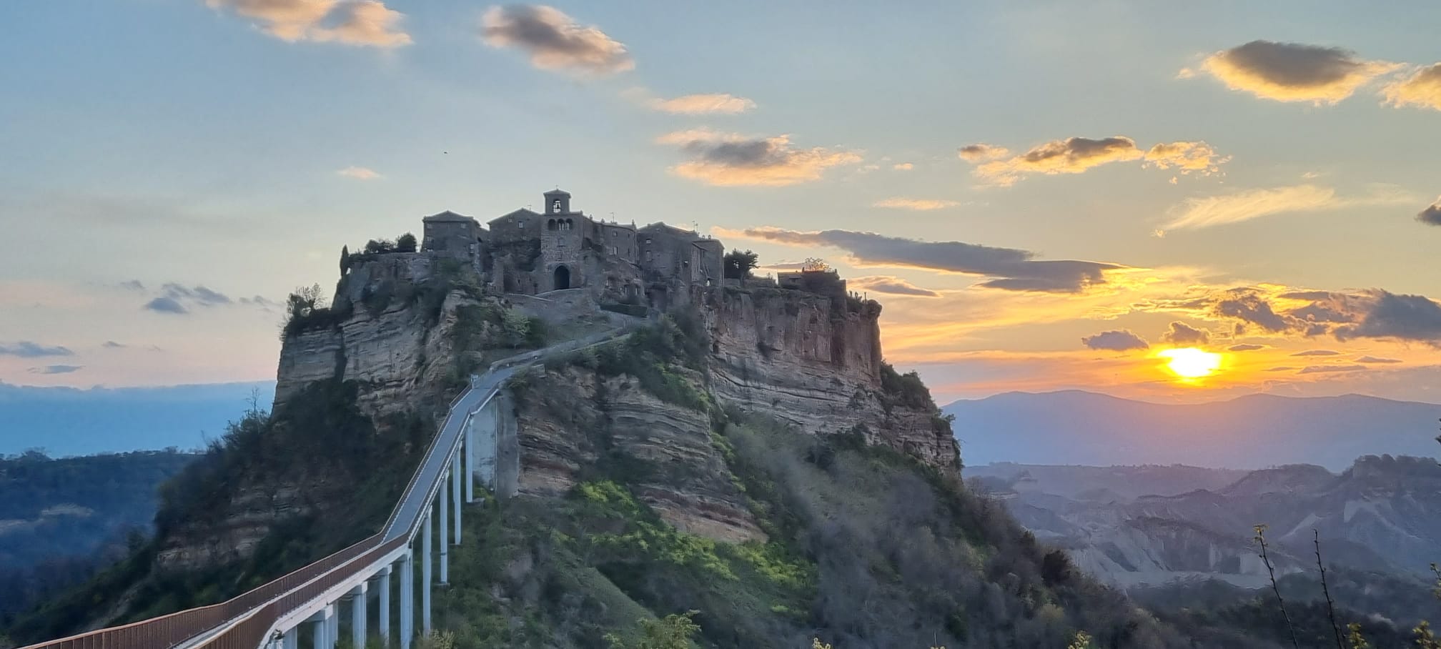 Civita di Bagnoregio at Sunrise